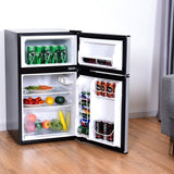 3.2 cu ft. Compact Stainless Steel Refrigerator - EP22672GR