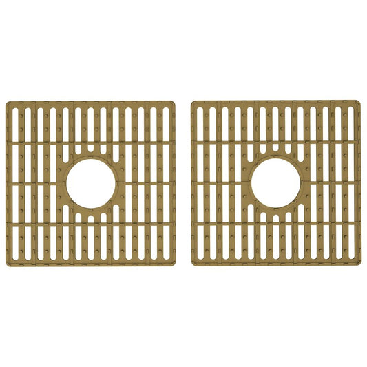14.75``  silicone sink grid x 2 - gold