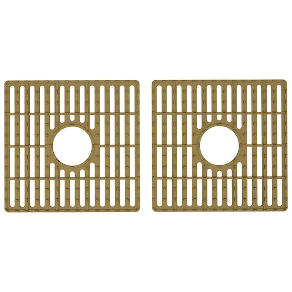 14.75``  silicone sink grid x 2 - gold