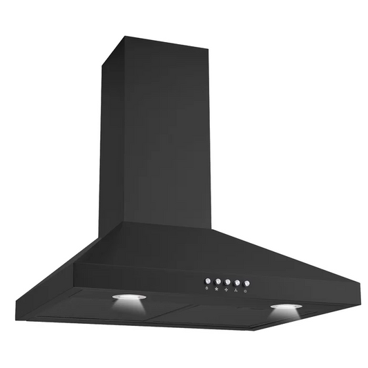 30`` W103C Series 350 CFM, convertible Wall Mount Range Hood, Black, Small Blemish