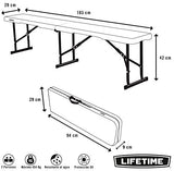 Lifetime 80305 Fold-in-Half Bench (Light Commercial)