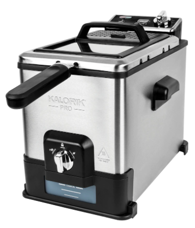 Kalorik XL 4.2 QT Deep Fryer with Oil Filtration System