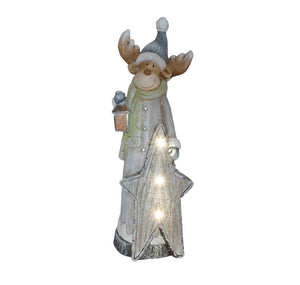 Holiday Memories Battery Operated Holiday Statue - REINDEER