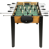 48" Competition Sized Home Recreation Wooden Foosball Table, Unassembled