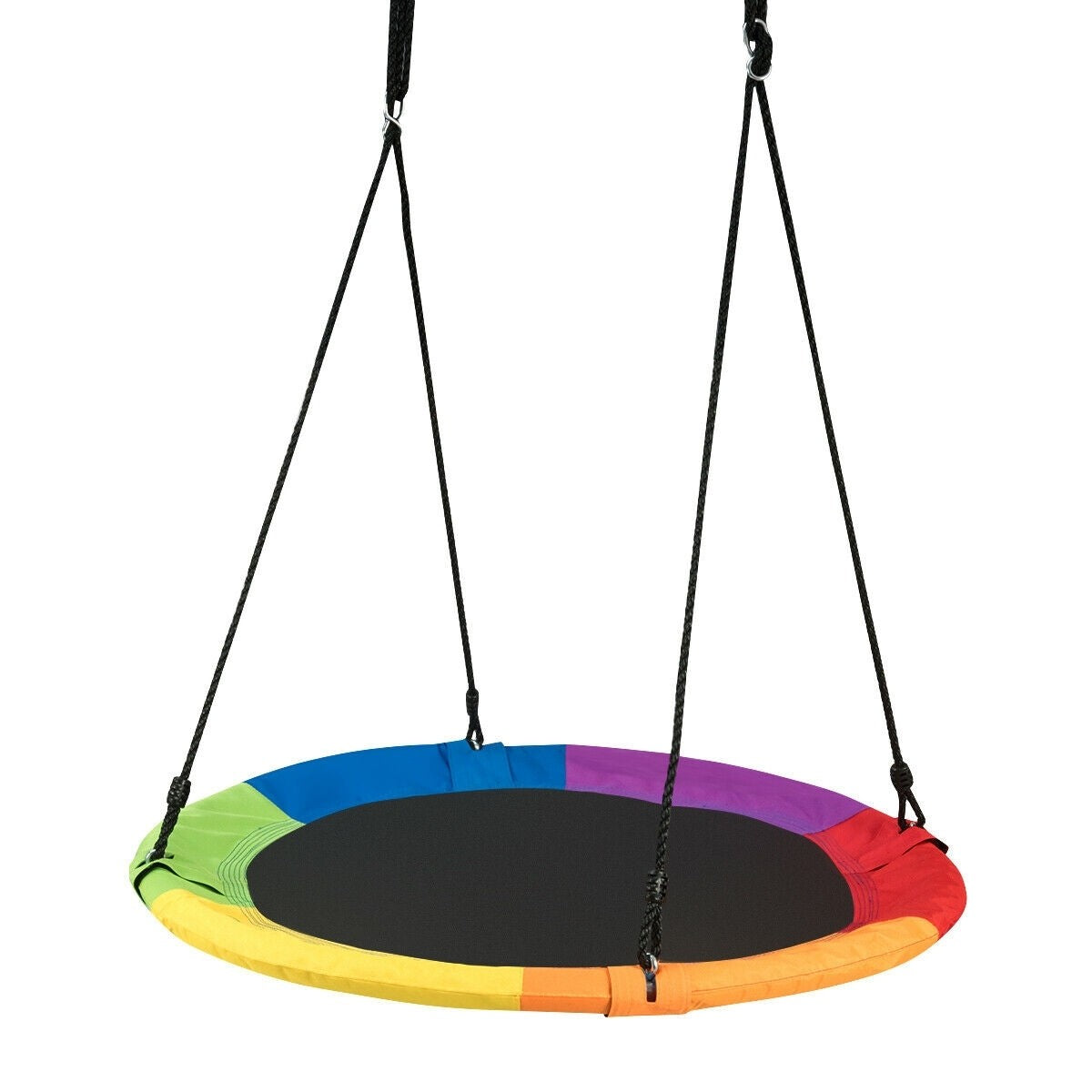 40 Inch Flying Saucer Tree Swing Outdoor Play for Kids, In Box Unassembled