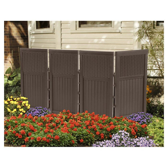 4 ft. H x 2 ft. W Vinyl Privacy Screen - Clearance