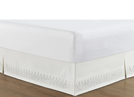 St. Clair Eyelet Bedskirt - QUEEN