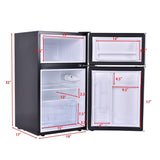3.2 cu ft. Compact Stainless Steel Refrigerator - EP22672GR