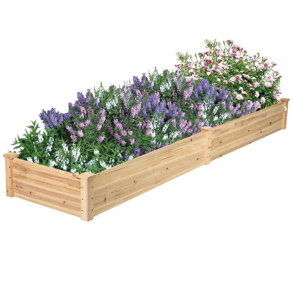 Wooden Vegetable Raised Garden Bed - *UNASSEMBLED/IN BOX* - GT3528