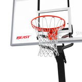SPECIAL...Gymnasium Grade, Spalding 'The Beast' Portable Glass Basketball System *UNASSEMBLED*COMES IN 3 BOXES*