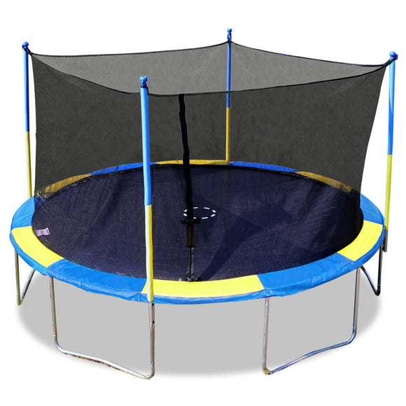 TRAINOR SPORTS 14 FT Round Trampoline & Enclosure Combo *UNASSEMBLED/IN BOX*