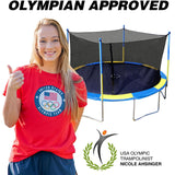 TRAINOR SPORTS 14 FT Round Trampoline & Enclosure Combo *UNASSEMBLED/IN BOX*