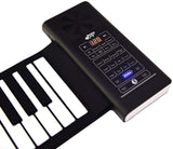 Roll Up Keyboard, Professional Model, Lithium Rechargeable Battery, Foot Pedal - Big Savings