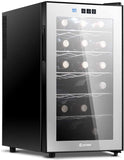 18 Bottle Freestanding Thermoelectric Wine Cooler, Scratch & Dent