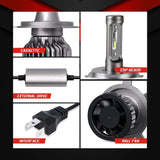 Aukee H4 led headlight bulb