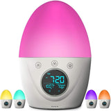 Egg Night Light Alarm Clock