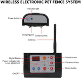 Intelligent 2 in 1 dog training wireless fence, 1 collar