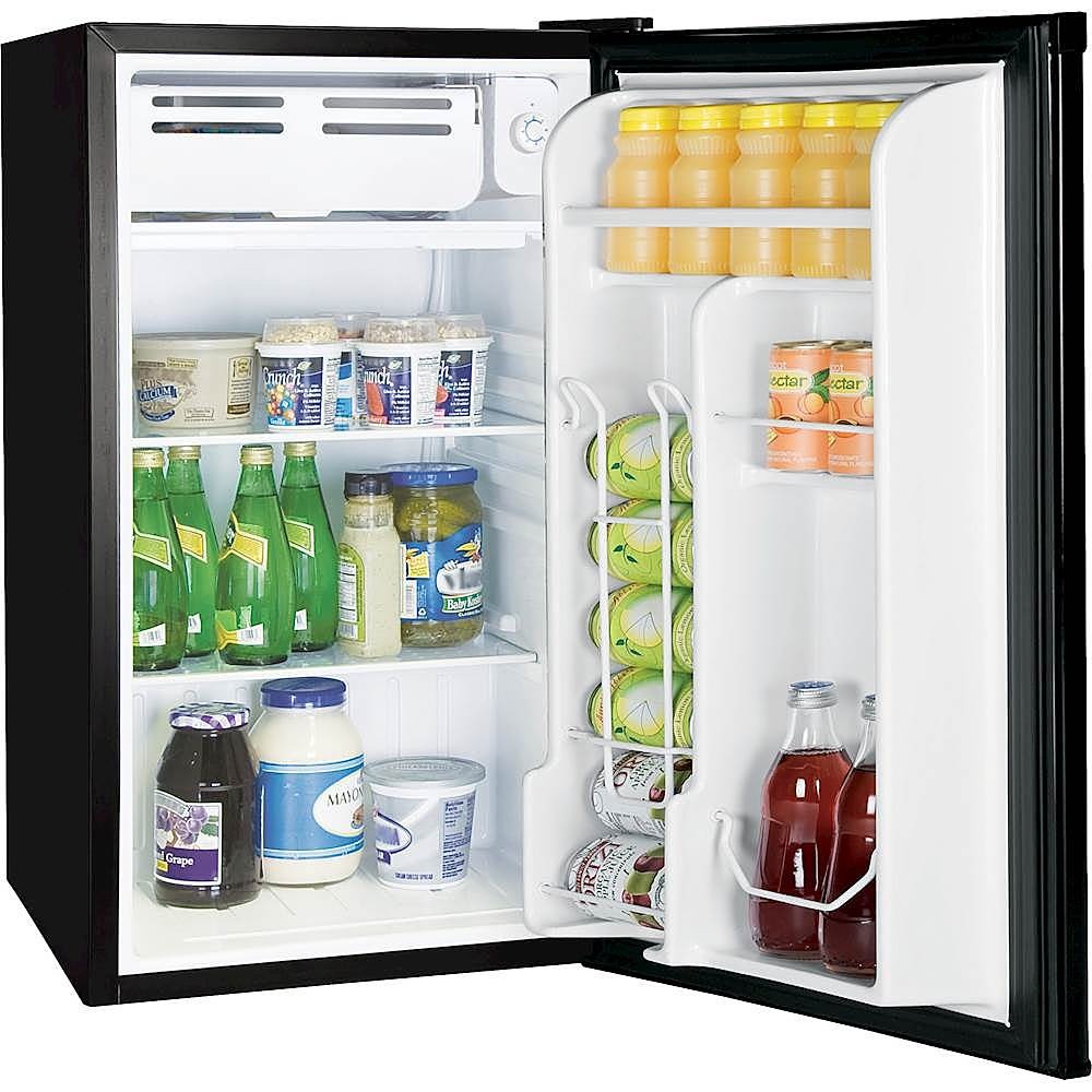 Frigidaire - Retro 3.2 Cu. Ft. Mini Fridge with Eraser Board Door - Black *SCRATCH & DENT*