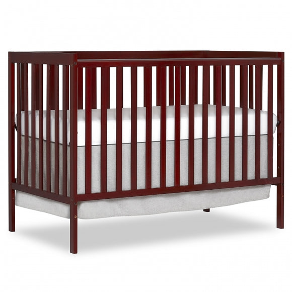 Synergy 5 in 1 Convertible Crib, mattress not included, not assembled, expresso