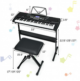 61-Key Electronic Keyboard Piano Starter Set
