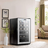 18 Bottle Freestanding Thermoelectric Wine Cooler, Scratch & Dent