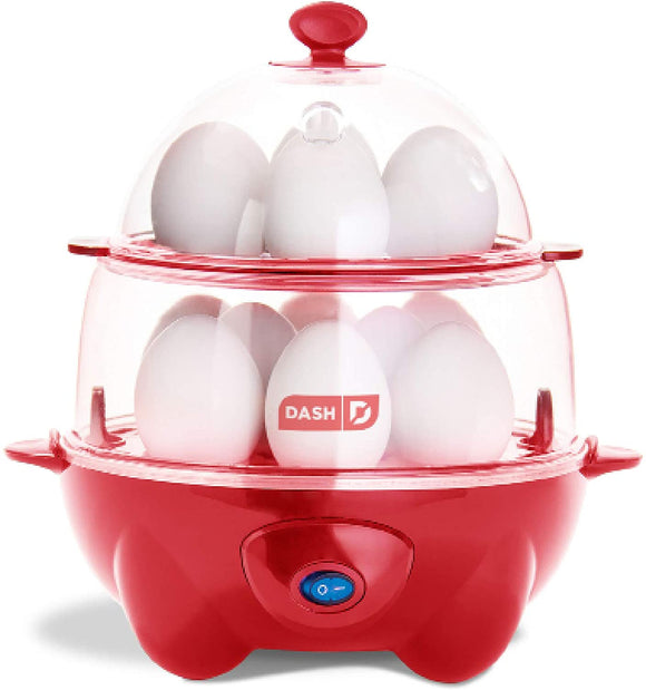 DASH DELUXE EGG COOKER RED