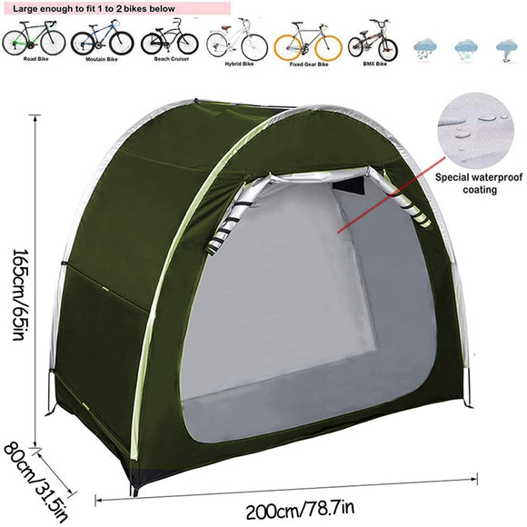 backyard storage tent
