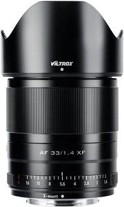 VILTROX X Mount Lens 33mm F1.4 fujifilm X Mount f/1.4 XF AF Auto Focus Lens for Fujifilm Fuji X-Mount Camera X-T3 X-T2 X-H1 X20 X-T30 X-T20