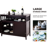 Modern Practical Wooden Kitchen Lockers with Large Storage Space, assembled