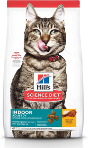 Hills Science Diet Cat food, 15.5Lb Bag, Cats 7 plus, expires 2023