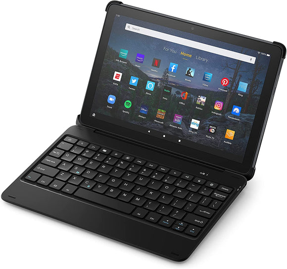 Wireless Bluetooth Keyboard for Amazon HD10 with detachable case