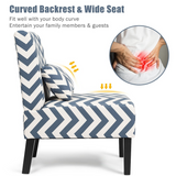 Accent Chair with pillow, lumbar support