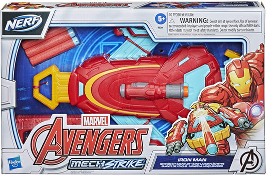 Hasbro Marvel Avengers Mech Strike Iron Man Strikeshot Gauntlet