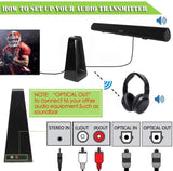 Wireless Headphones for TV Watching Gaming PC