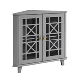 Silversides Corner Accent Cabinet SALE scratch&dent