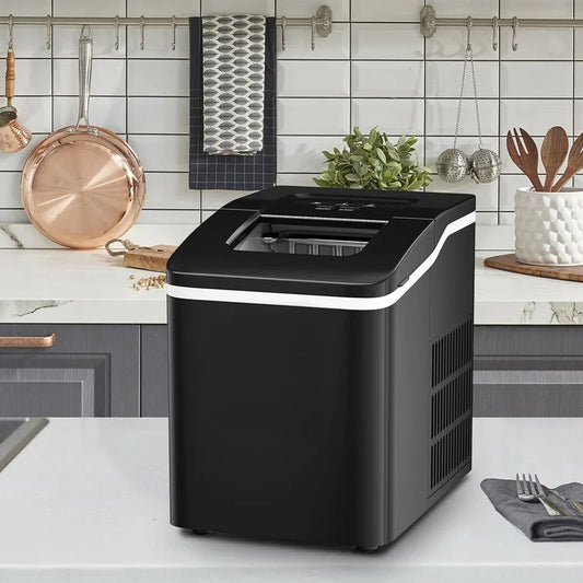 ANGELES HOME  Bullet Clear Ice Portable Ice Maker