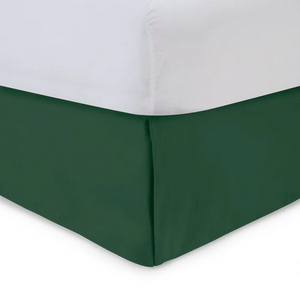 Alainah Tailored bed skirt, green, Twin