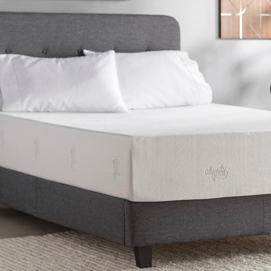 Alwyn Home Two-Sided 12'' Firm Gel Memory Foam Mattress - FULL