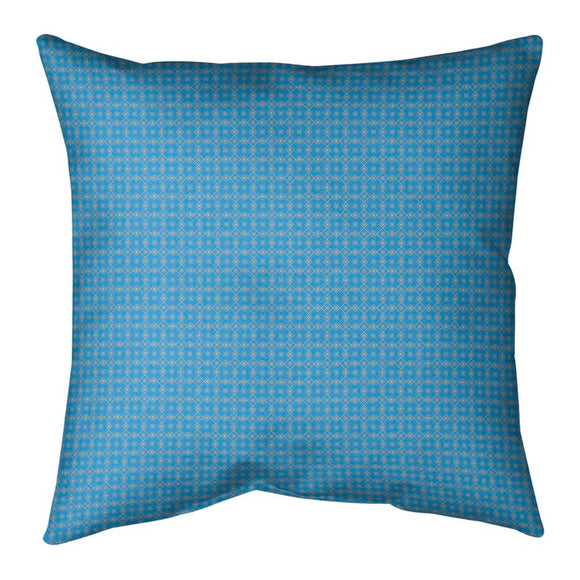 Avicia Doily Square Pillow, lighter blue then picture