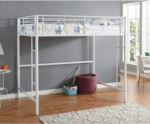 Elita Metal Loft Bed *SPECIAL/UNASSEMBLED/IN BOX* - TWIN