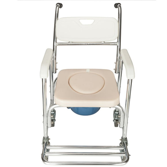 Bedside Commode Wheelchair Toilet&Shower Chair