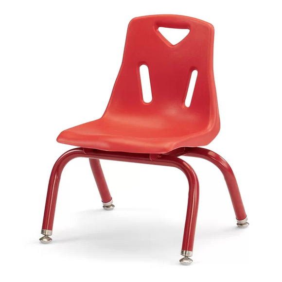 6 piece set, Berries Classroom Chair Set, Red