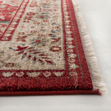 Camille Oriental Area Rug in Red/Beige - 10' x 13'