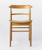Dakota Curved Back Wood Dining Chair (1 PIECE) *SCRATCH & DENT*