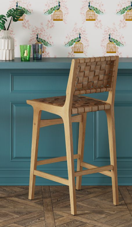 Charlie Woven Counter Height Barstool *sale*