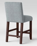 Modern Counter Height Barstool with Buttons