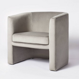 Lucas Upholstered Barrel Accent Chair