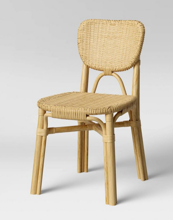 Rattan and Woven Dining Chair