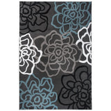 Carius Dark Grey Area Rug - 7'10" x 10'2"