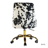 Celisa Task Chair, Black/White